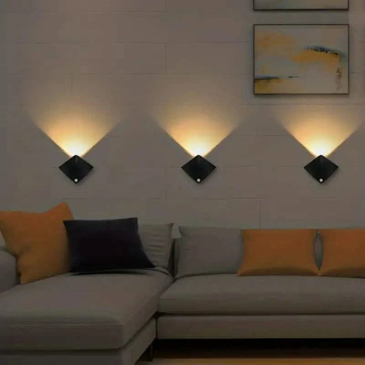 Motion Sensor Wall Lamp, Night Lights For Bedroom Porch Balcony Corridor Home Decor DailySale