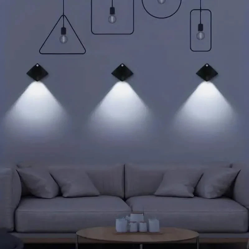 Motion Sensor Wall Lamp, Night Lights For Bedroom Porch Balcony Corridor Home Decor DailySale