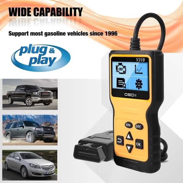 MOTOPOWER MP69033 OBD2 Scanner Universal Car Engine Fault Code Reader DailySale