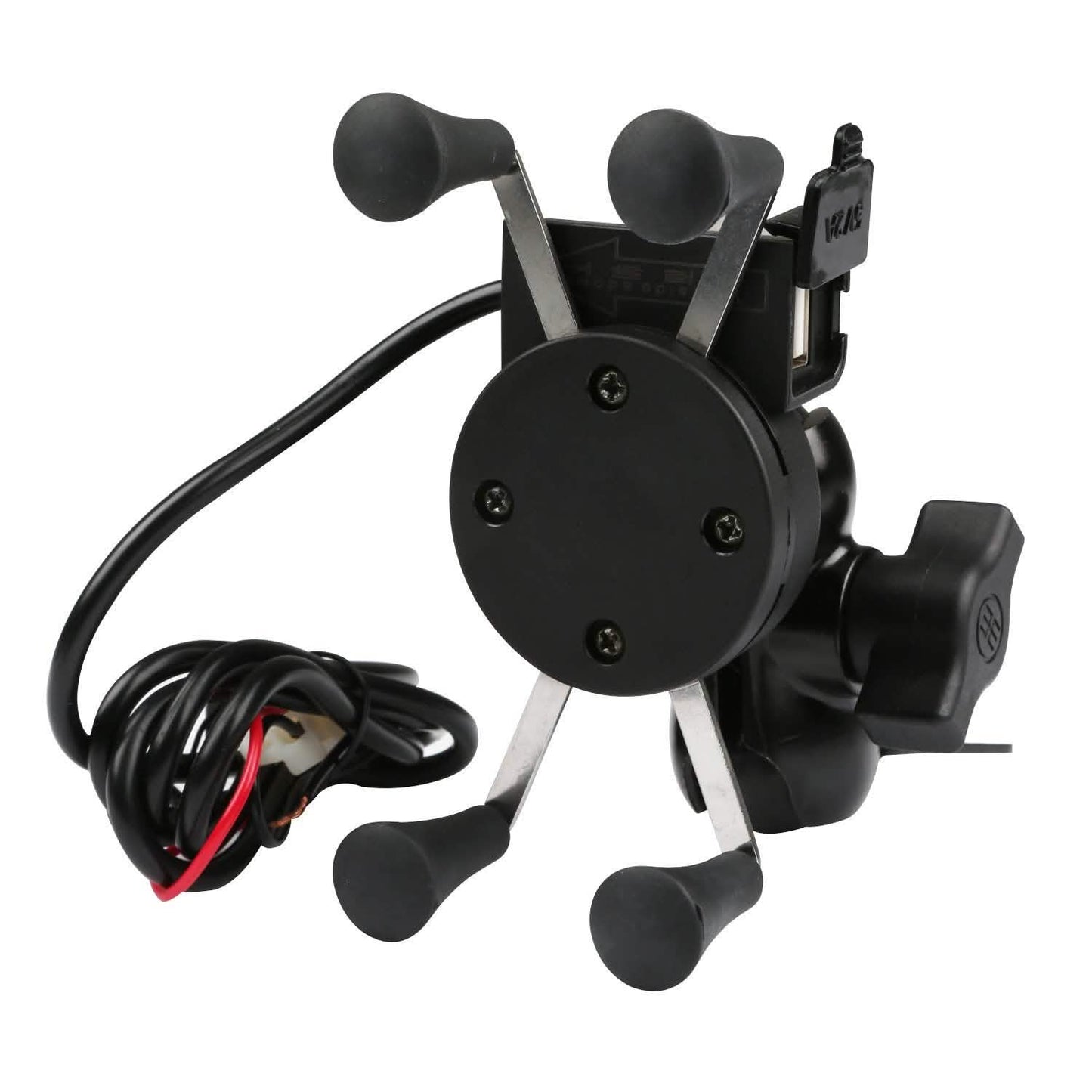 Motorcycle Handlebar Mount Holder with USB Charger DailySale