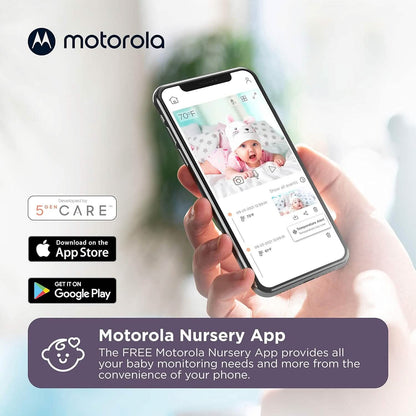 Motorola Baby Monitor PIP1500 Connect - 5" WiFi Video Baby Monitor with Camera  (Refurbished) DailySale