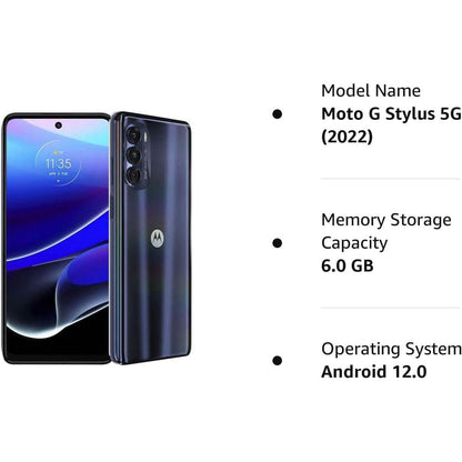 Motorola G Stylus 5G 128GB 2022 5G - Unlocked (Refurbished) DailySale
