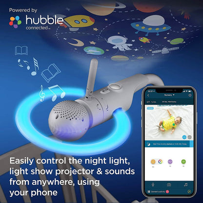 Motorola Halo+ Video Baby Monitor - Infant Wi-Fi Camera with Overhead Crib Mount - 4.3-Inch Color Screen with Infrared Night Vision and Intercom (Refurbished) DailySale