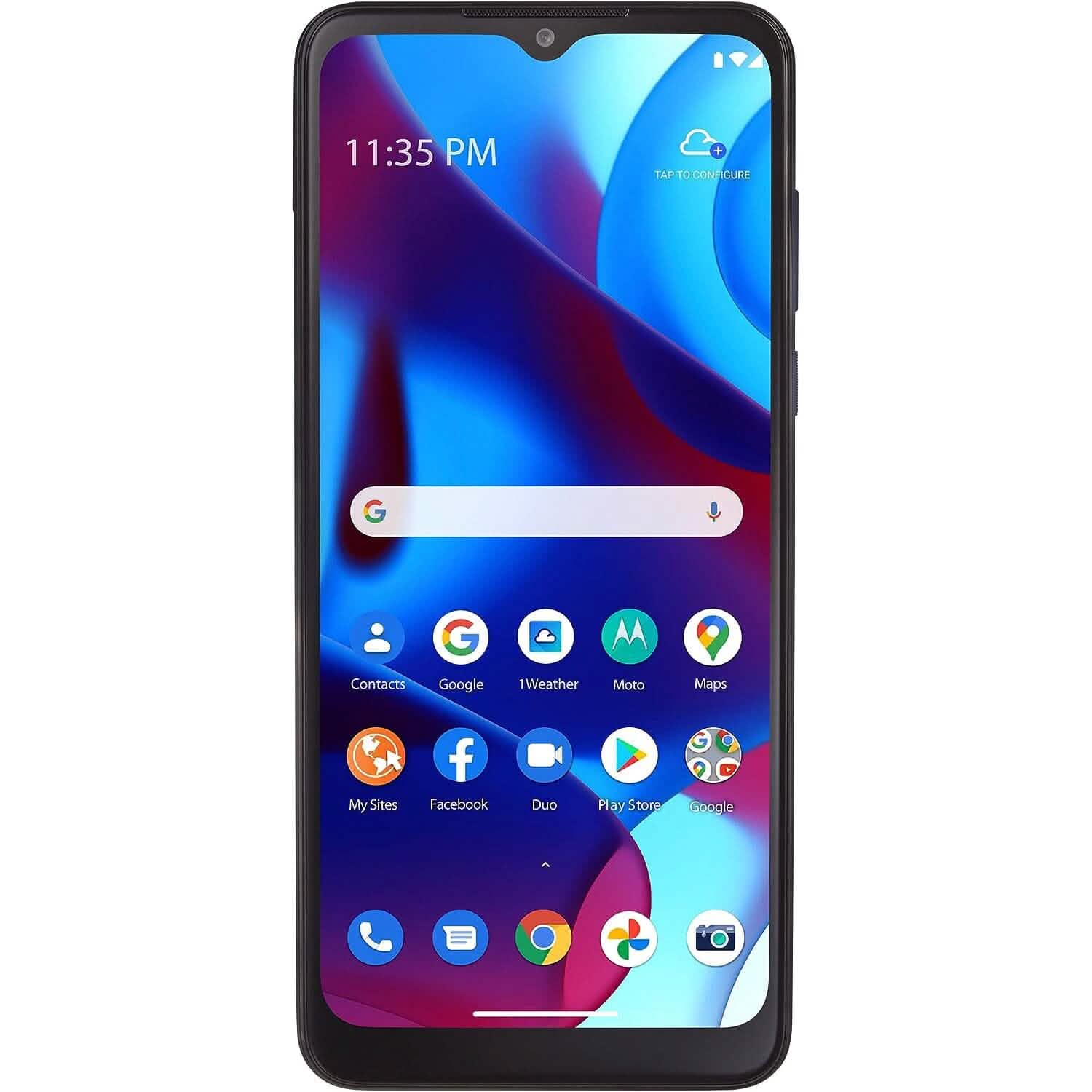 Motorola Moto G Pure Tracfone 32GB Blue - Prepaid Smartphone (Locked)  (Refurbished) DailySale