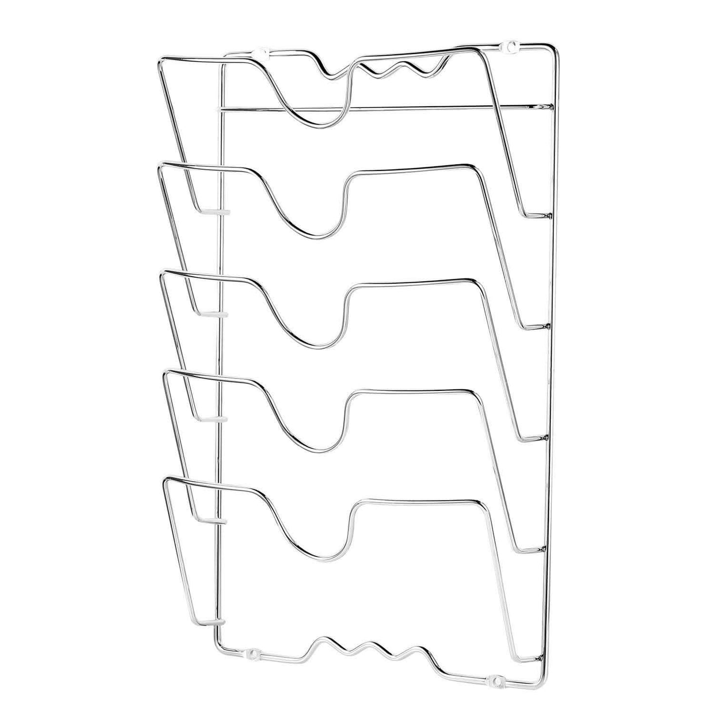 Mounted Pot Lid Rack Pot Cover Organizer DailySale