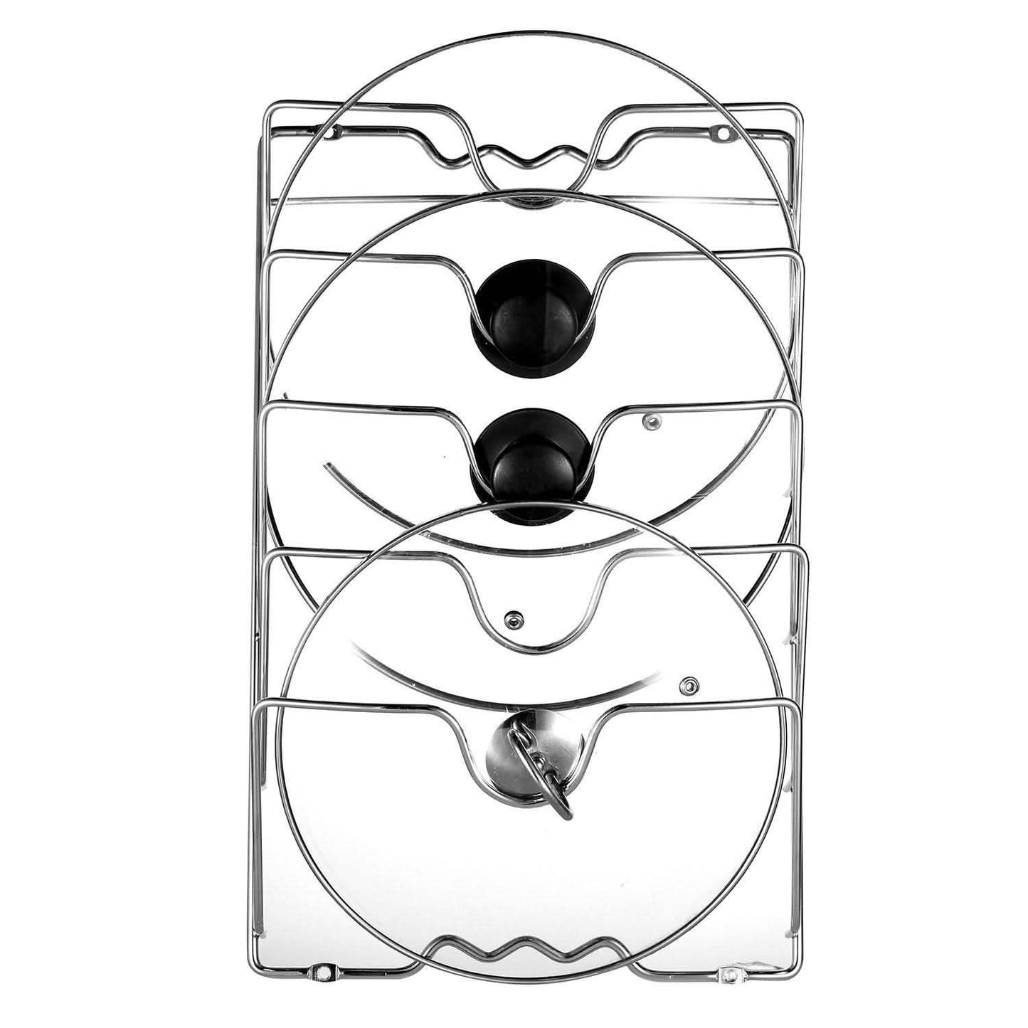 Mounted Pot Lid Rack Pot Cover Organizer DailySale