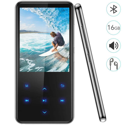MP3 Player with 2.4in Screen Bluetooth 4.1/16GB/T01 Black DailySale