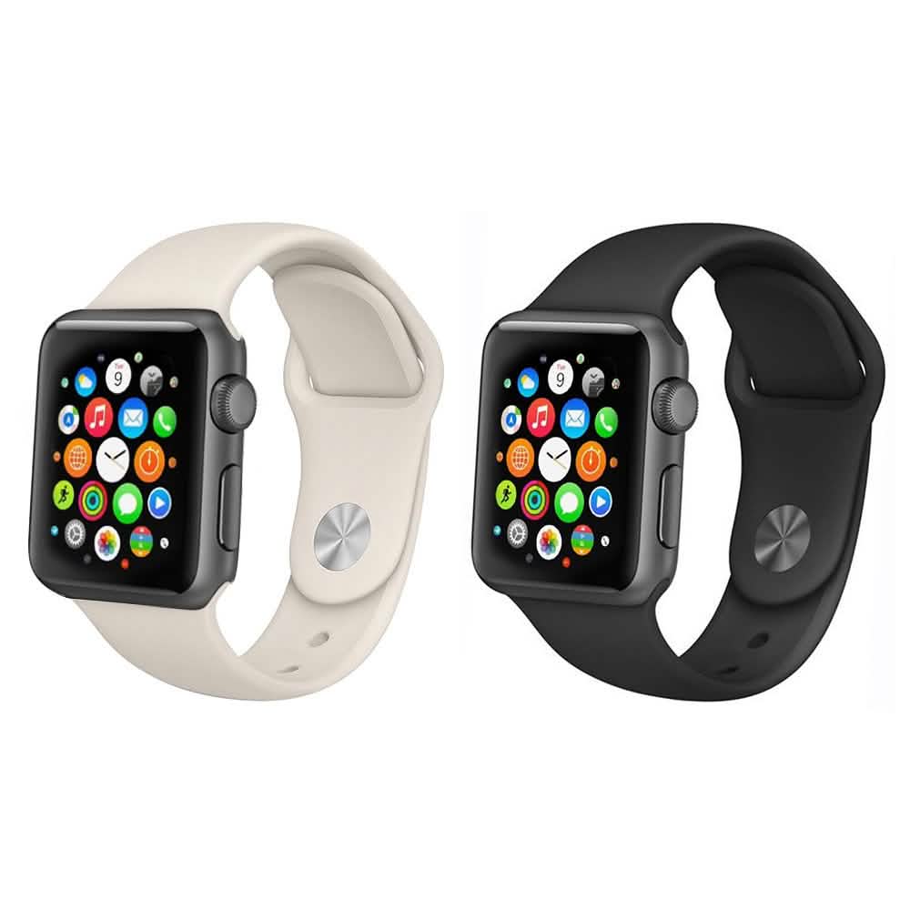 2-Pack: Silicone Apple Watch Straps DailySale