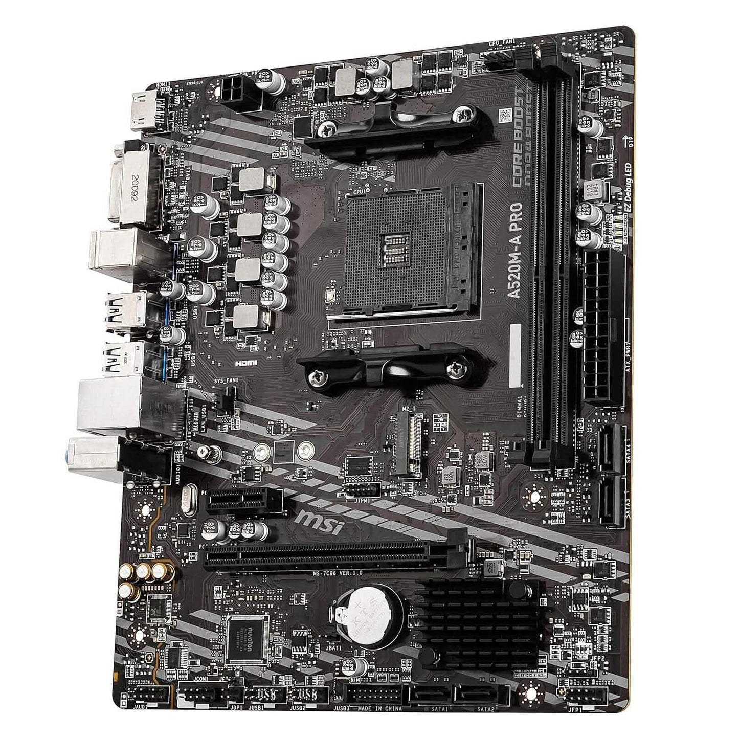 MSI A520M-A PRO Gaming Motherboard  (Refurbished) DailySale