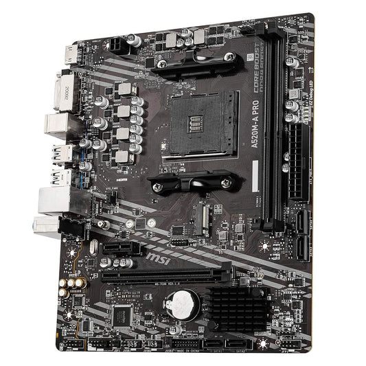 MSI A520M-A PRO Gaming Motherboard  (Refurbished) DailySale