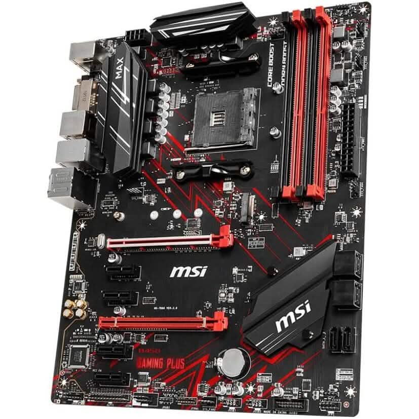 MSI B450 Gaming Plus MAX scheda Madre Presa AM4 ATX AMD B450 (Refurbished) DailySale