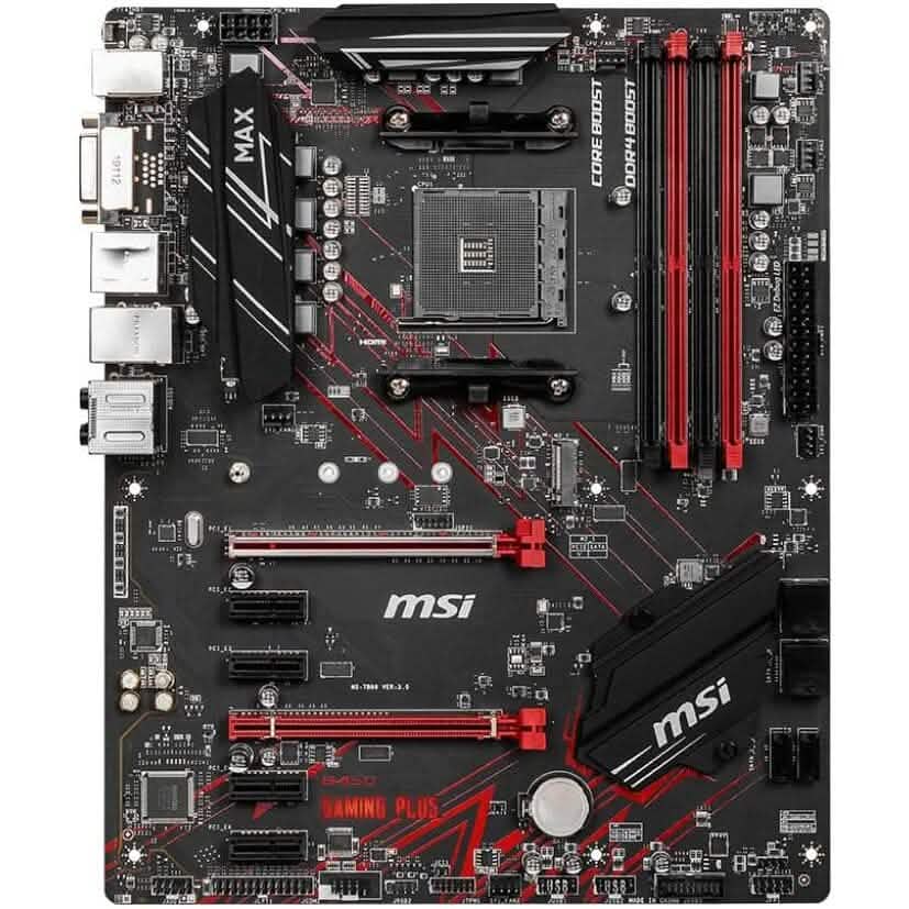 MSI B450 Gaming Plus MAX scheda Madre Presa AM4 ATX AMD B450 (Refurbished) DailySale