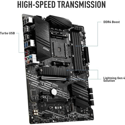 MSI B550-A PRO ProSeries Motherboard (AMD AM4, DDR4, PCIe 4.0, SATA 6Gb/s, M.2, USB 3.2 Gen 2, HDMI/DP, ATX) (Refurbished) DailySale
