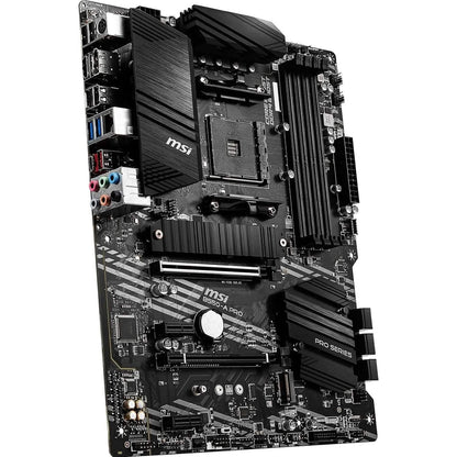 MSI B550-A PRO ProSeries Motherboard (AMD AM4, DDR4, PCIe 4.0, SATA 6Gb/s, M.2, USB 3.2 Gen 2, HDMI/DP, ATX) (Refurbished) DailySale