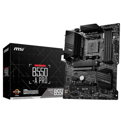MSI B550-A PRO ProSeries Motherboard (Refurbished) DailySale