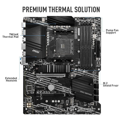MSI B550-A PRO ProSeries Motherboard (Refurbished) DailySale