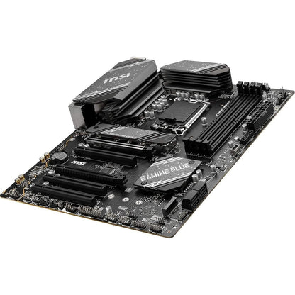 MSI B760 Gaming Plus WiFi Gaming Motherboard (Supports 12th/13th Gen Intel Processors, LGA 1700, DDR5, PCIe 4.0, M.2, 2.5Gbps LAN, USB 3.2 Gen2, Wi-Fi 6E, ATX) (Refurbished) DailySale