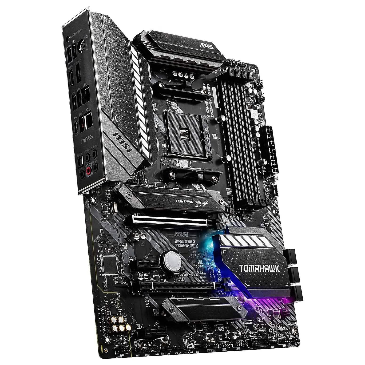 MSI MAG B550 Tomahawk Gaming Motherboard (Refurbished) DailySale