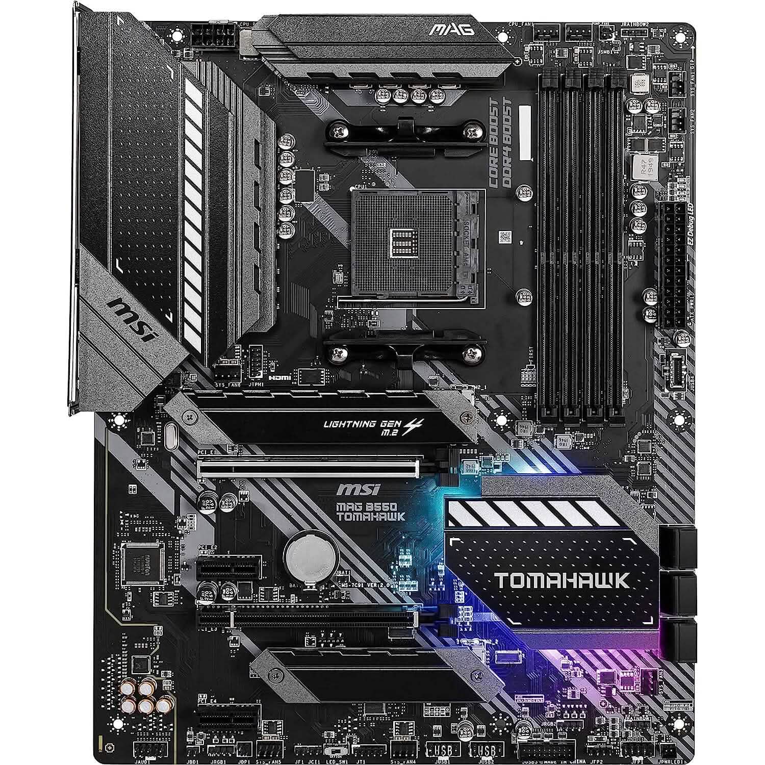 MSI MAG B550 Tomahawk Gaming Motherboard (Refurbished) DailySale