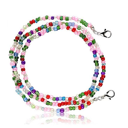Multi-Color Face Mask Holder Beads Chain DailySale