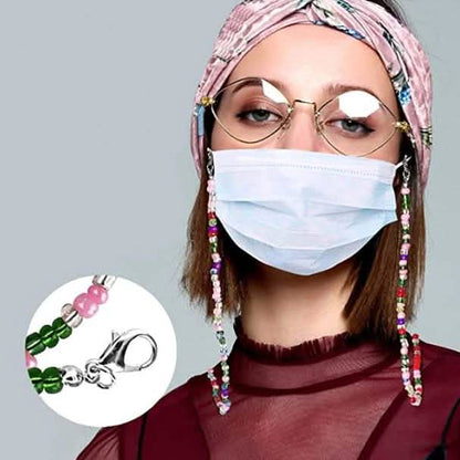Multi-Color Face Mask Holder Beads Chain DailySale