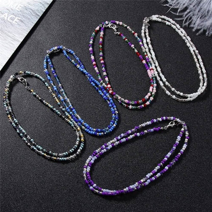 Multi-Color Face Mask Holder Beads Chain DailySale