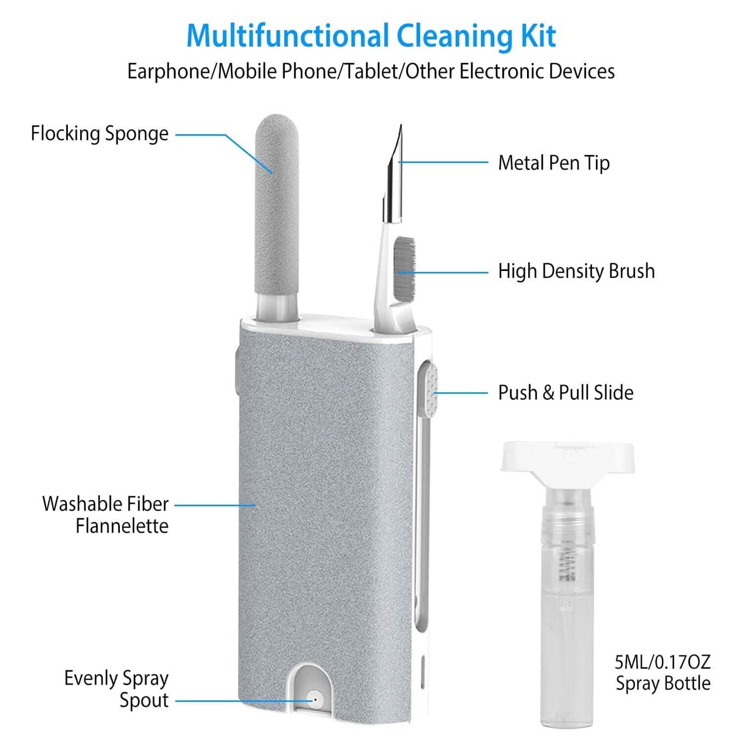 Multi-Function Airpod Pen Cleaner Kit DailySale