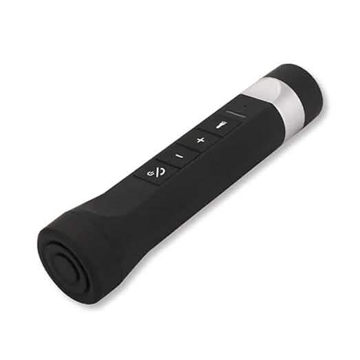 Multi-Function Bike Light Flashlight Bluetooth Speaker Handsfree Mic Support DailySale