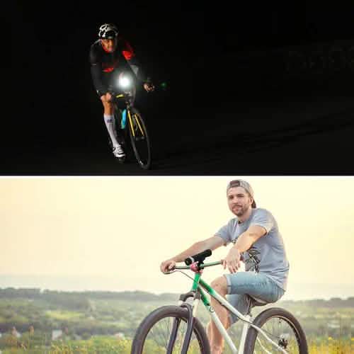 Multi-Function Bike Light Flashlight Bluetooth Speaker Handsfree Mic Support DailySale