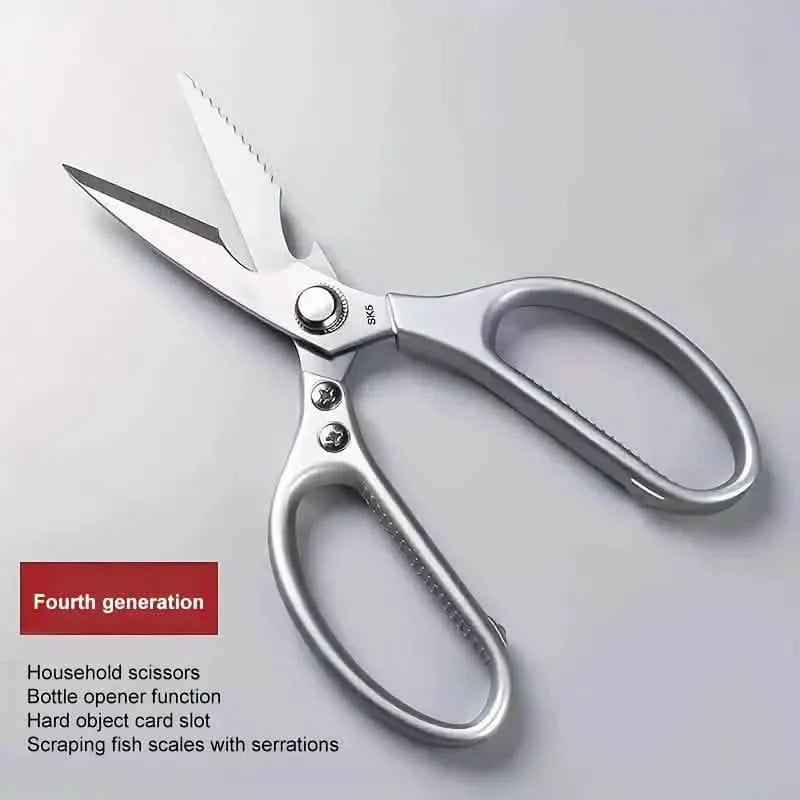 Multi-Function Heavy Duty Stainless Steel Sharp Kitchen Scissors DailySale