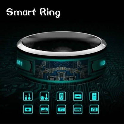 Multi-functional Waterproof Intelligent NFC Smart Ring DailySale