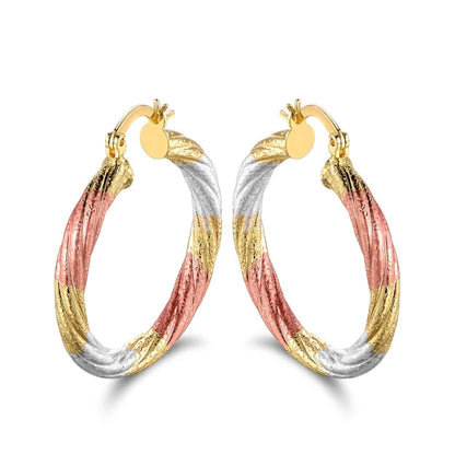 Multi Gold Hoop Earrings - Assorted Styles DailySale