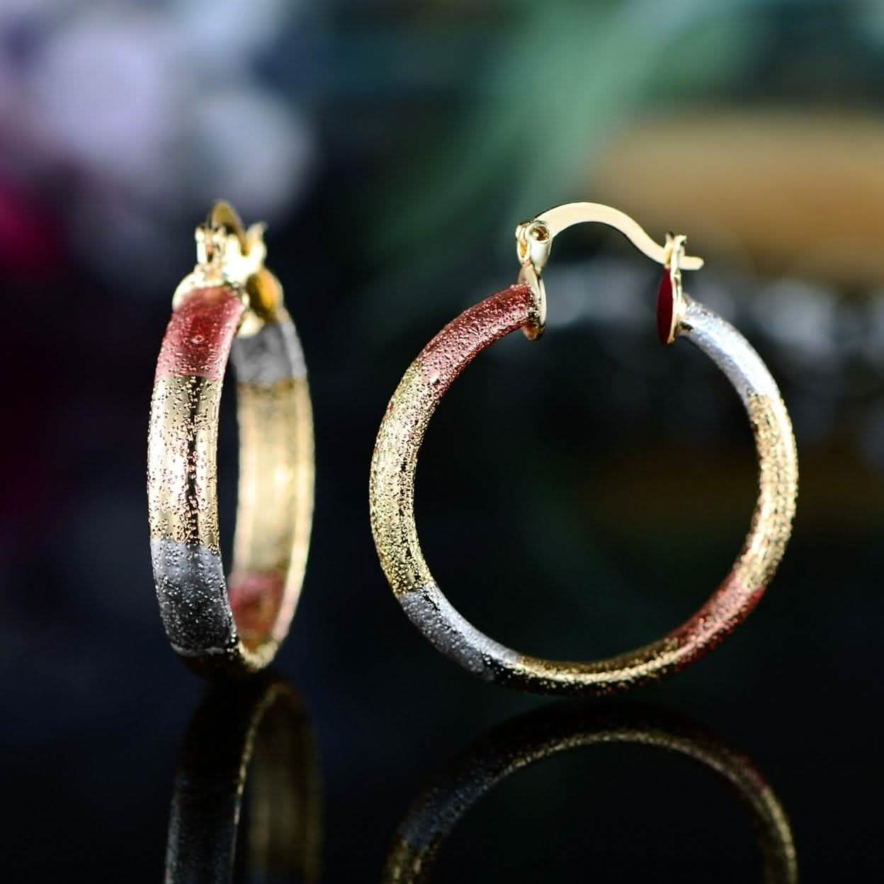 Multi Gold Hoop Earrings - Assorted Styles DailySale