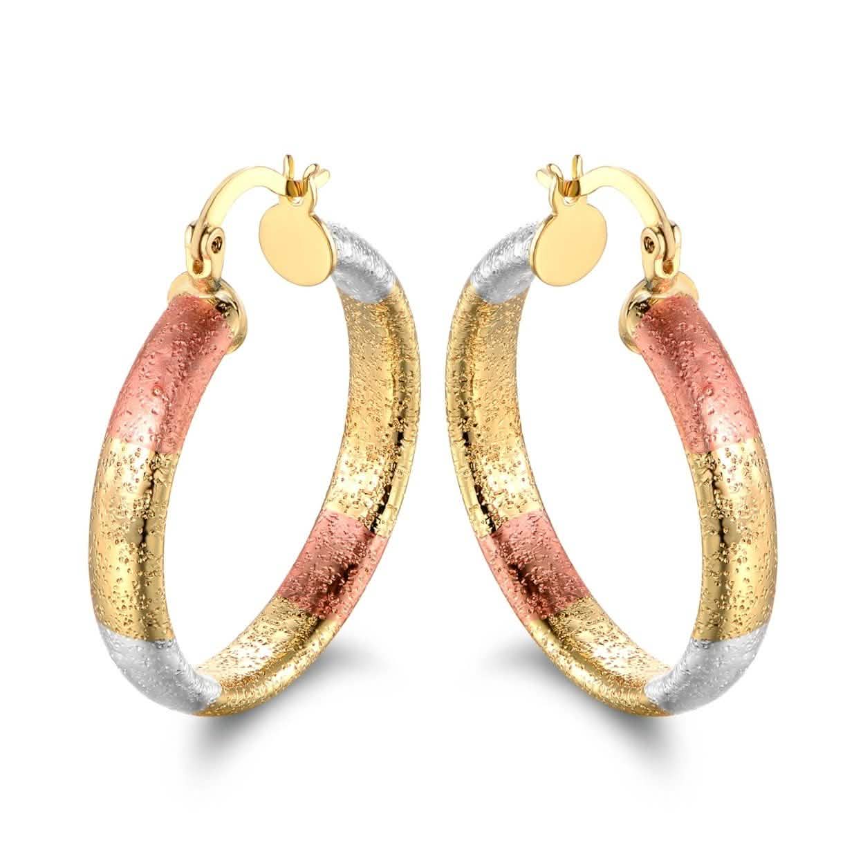 Multi Gold Hoop Earrings - Assorted Styles DailySale