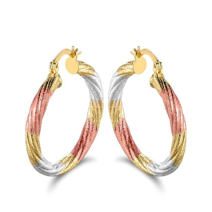 Multi Gold Hoop Earrings - Assorted Styles DailySale