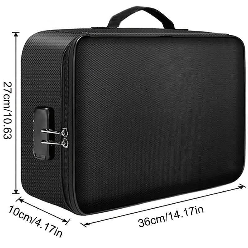 Multi-Layer Document Tickets Storage Bag Certificate File Organizer Case DailySale