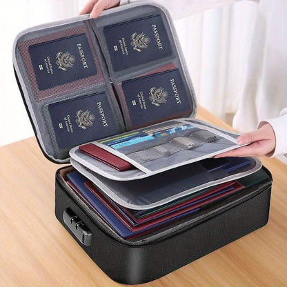 Multi-Layer Document Tickets Storage Bag Certificate File Organizer Case DailySale
