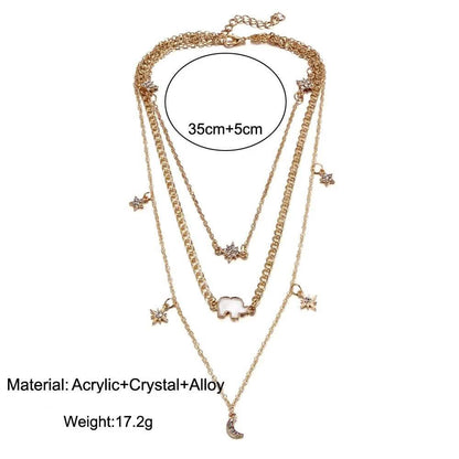 Multi-layer Necklace Clavicle Chain DailySale