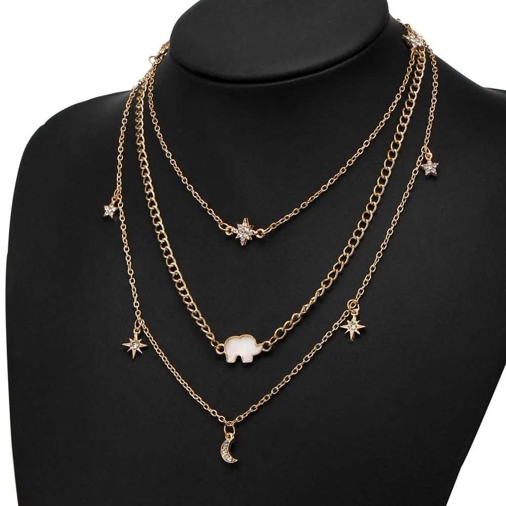 Multi-layer Necklace Clavicle Chain DailySale
