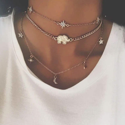 Multi-layer Necklace Clavicle Chain DailySale