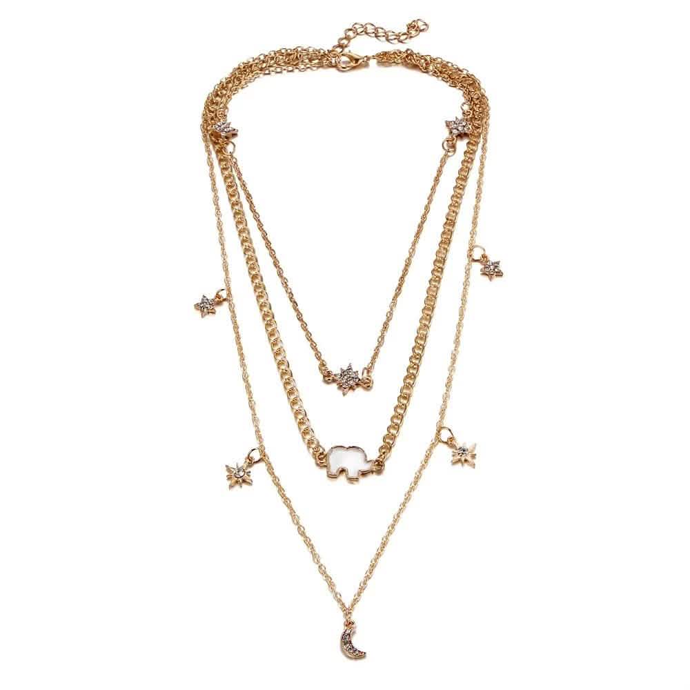 Multi-layer Necklace Clavicle Chain DailySale