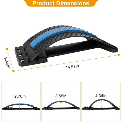 Multi-Level Lumbar Spinal Support Stretcher DailySale