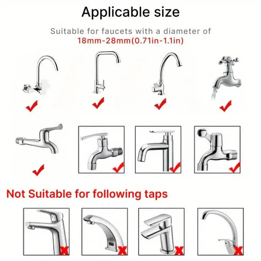 Multi-Purpose Faucet Sprayer for Washing Hair and Pet Bathing DailySale