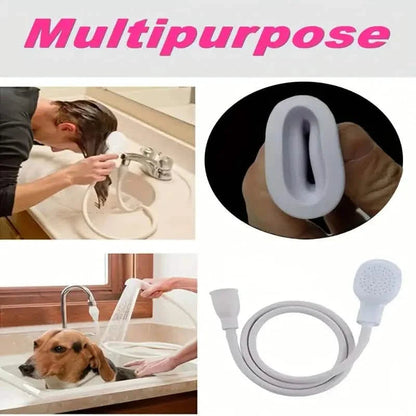 Multi-Purpose Faucet Sprayer for Washing Hair and Pet Bathing DailySale
