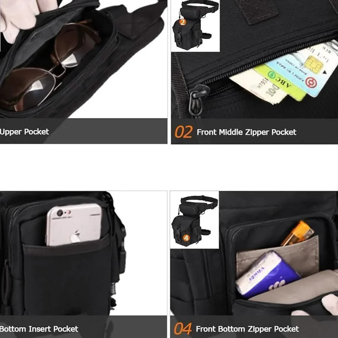 Multi-purpose Tactical Drop Leg Bag Tool Fanny Thigh Pack DailySale