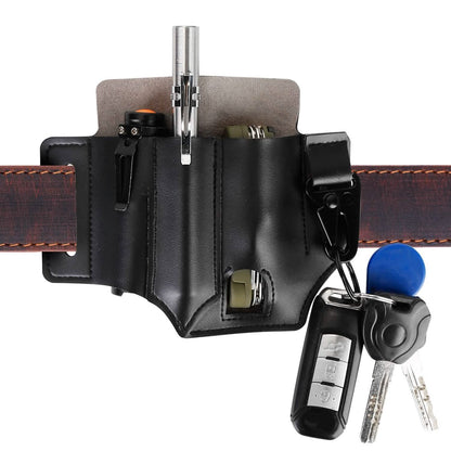Multi-tool Sheath for Belt Leather EDC Pocket Organizer DailySale