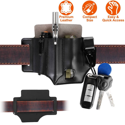 Multi-tool Sheath for Belt Leather EDC Pocket Organizer DailySale