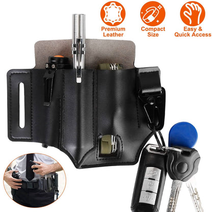 Multi-tool Sheath for Belt Leather EDC Pocket Organizer DailySale