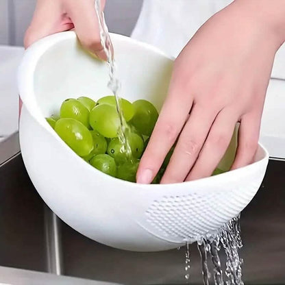 Multi-Use Food Safe Rice Washing Bowl DailySale