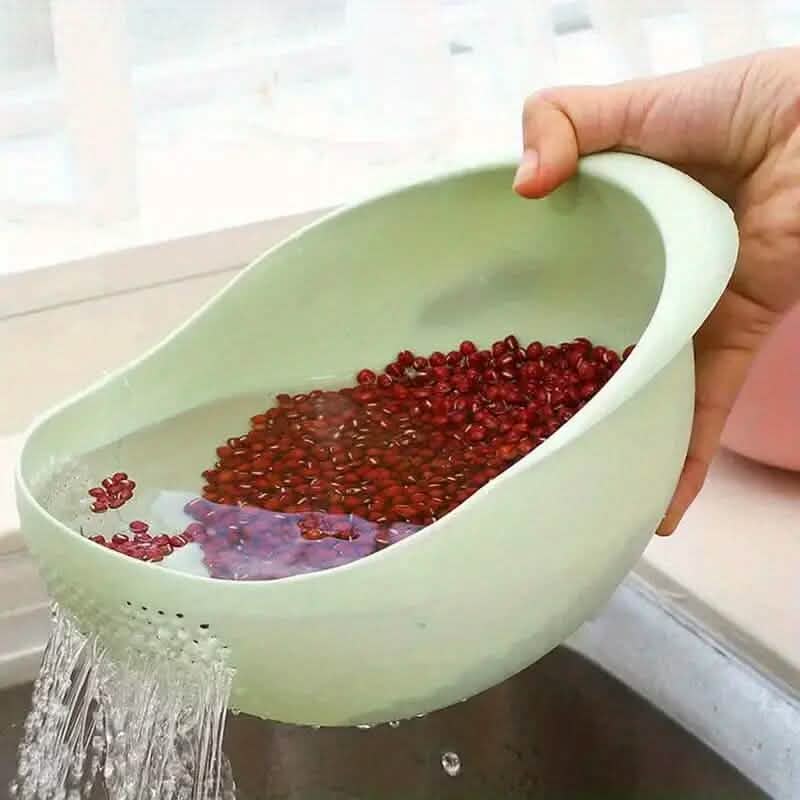 Multi-Use Food Safe Rice Washing Bowl DailySale